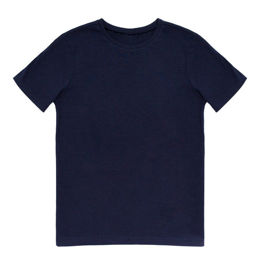 100% Jersey Cotton Summer T-shirt - Navy
