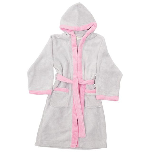 Girls Soft Micro-Fleece Winter Robe - Luna Pink