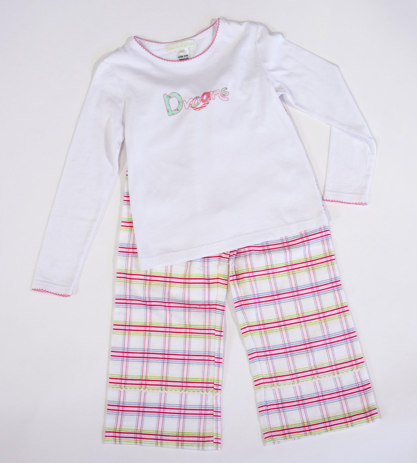 Girls 100% Cotton Winter Pyjamas - Dreams