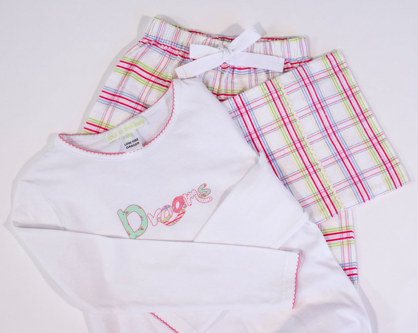 Girls 100% Cotton Winter Pyjamas - Dreams