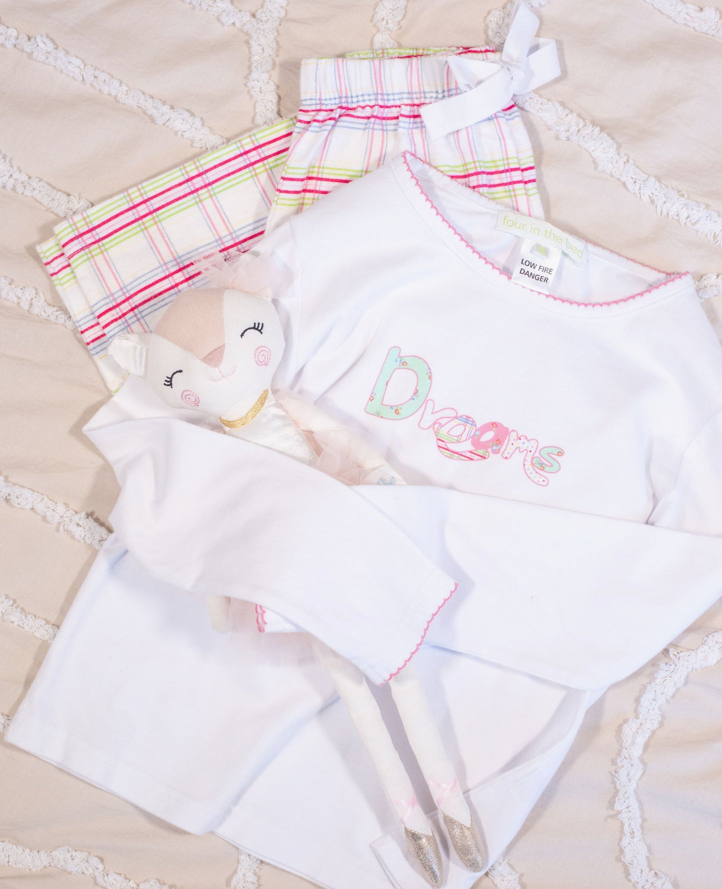 Girls 100% Cotton Winter Pyjamas - Dreams