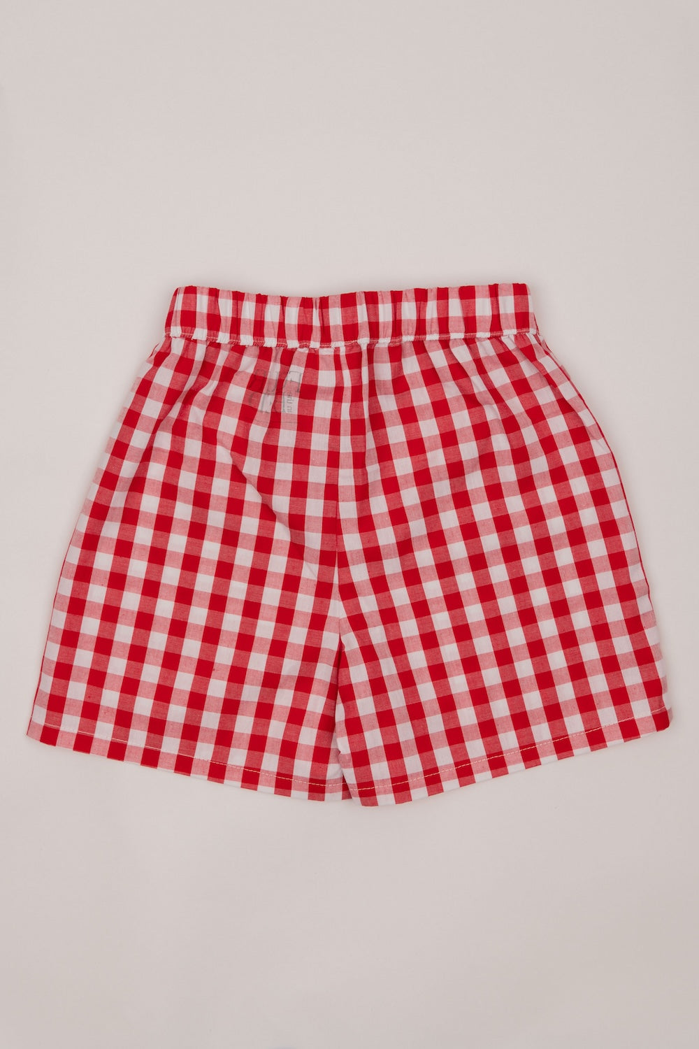 100% Woven Cotton Summer Pyjamas - Red Gingham Check