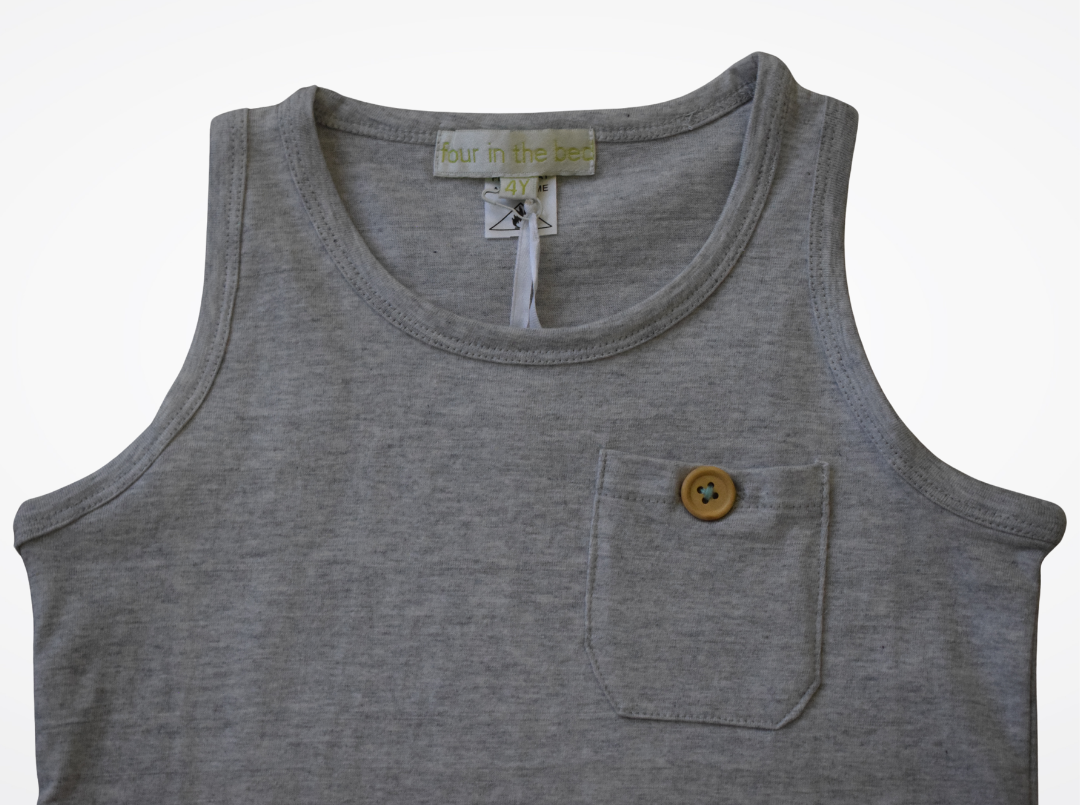 Summer Palms - Boxer & Singlet Set