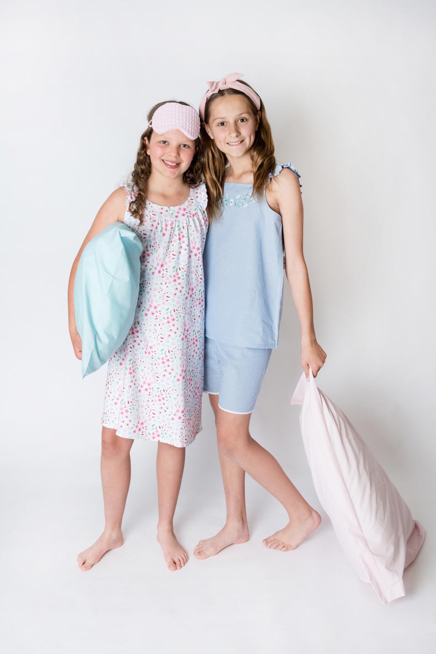 Chambray Dream Pretty Pyjamas Girls Sleepwear Four in the Bed