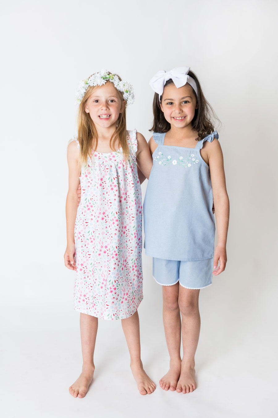 Girls 100% jersey cotton summer nightie - Dream pretty