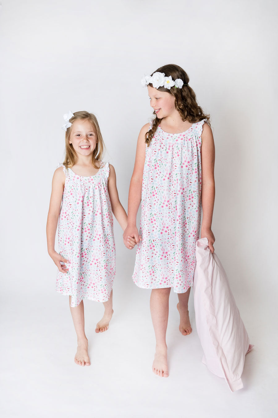 Girls 100% Jersey Cotton Summer Nightie - Dream Pretty
